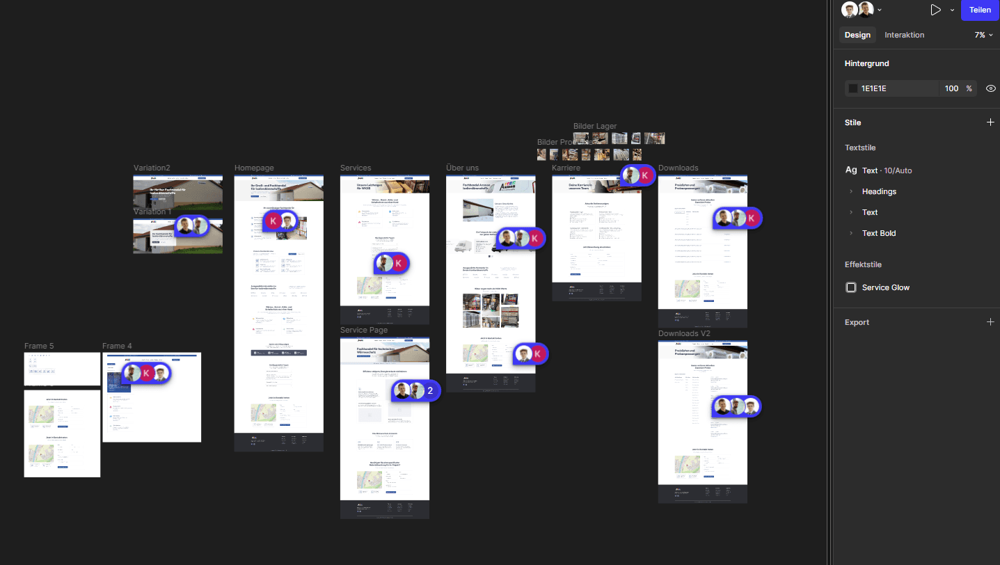 Figma Arbeitsprozess