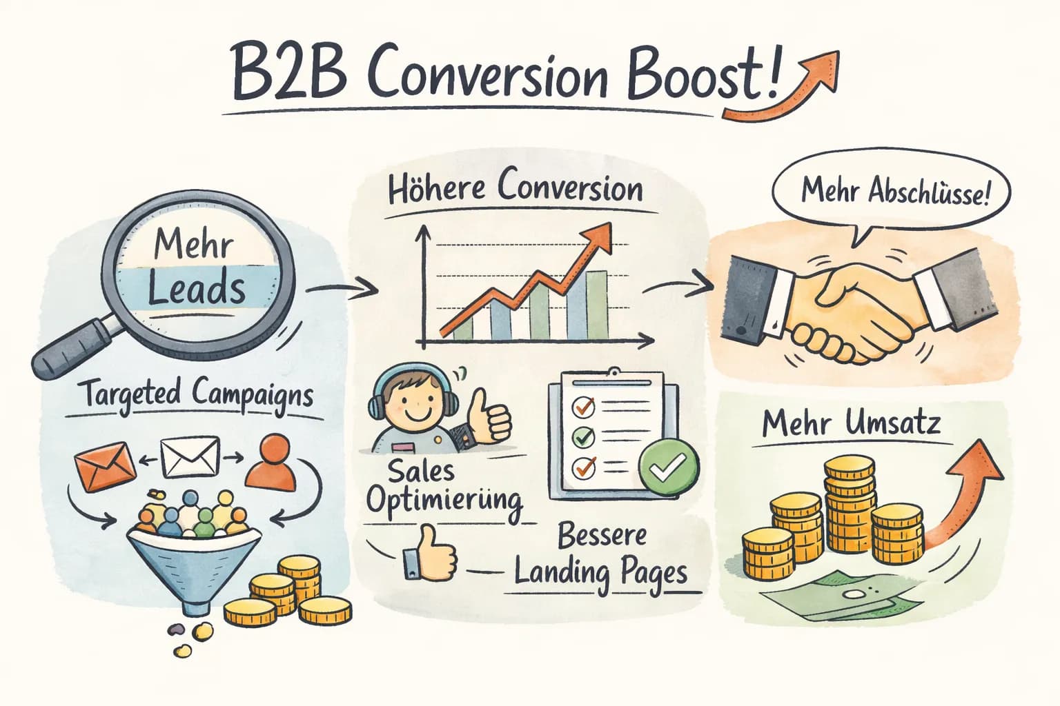 B2B-Conversion-Rate verbessern: Was wirklich funktioniert